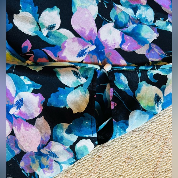 Soft Surroundings Ladies Dress Size XL NWT Night Bloom Floral Print Boho Style - Picture 5 of 5